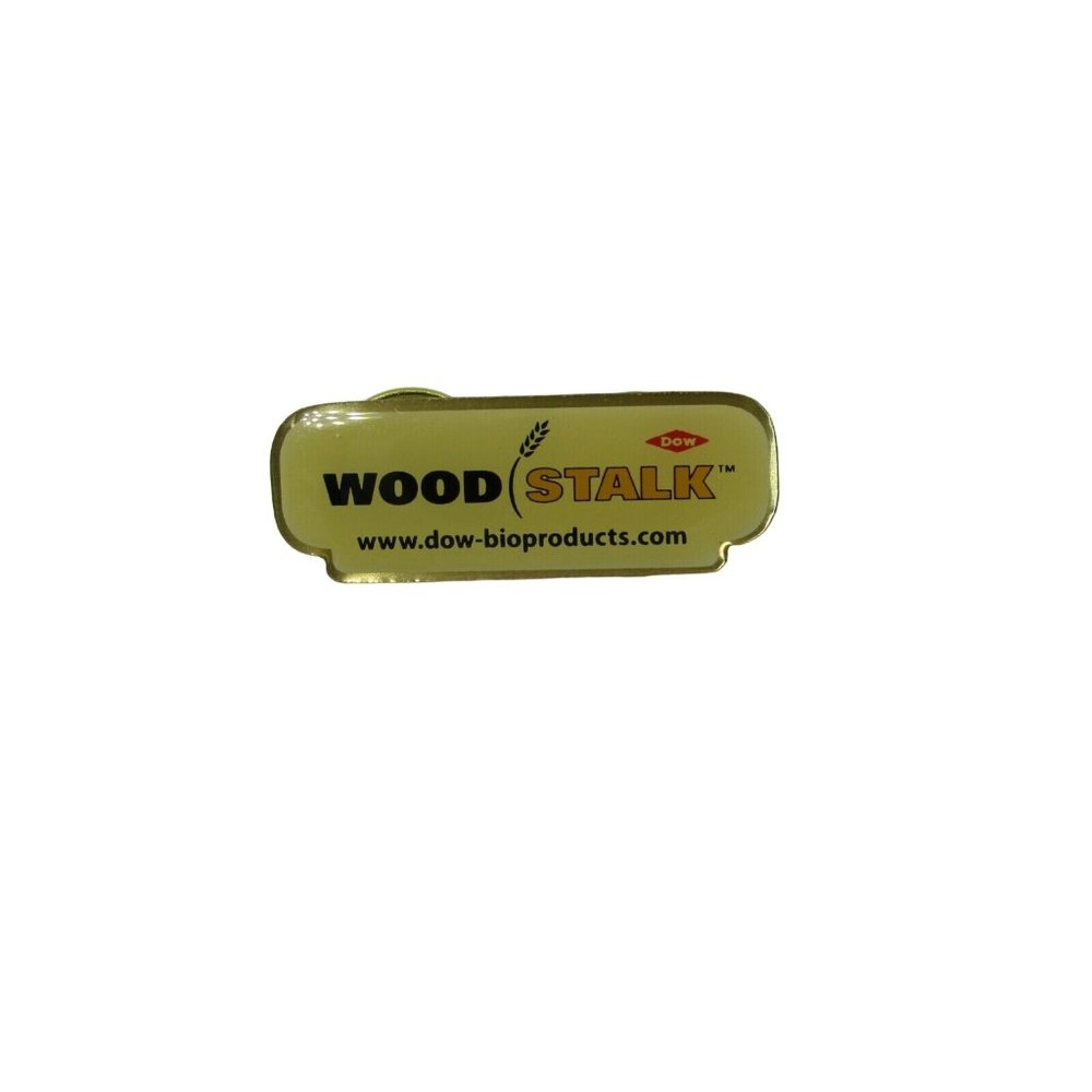 Wood Stalk Dow Bio Products Scatter Lapel Pin 53189
